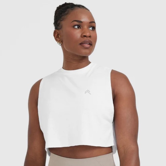 Oner Active White Muscle Tee - Picture 1 of 4